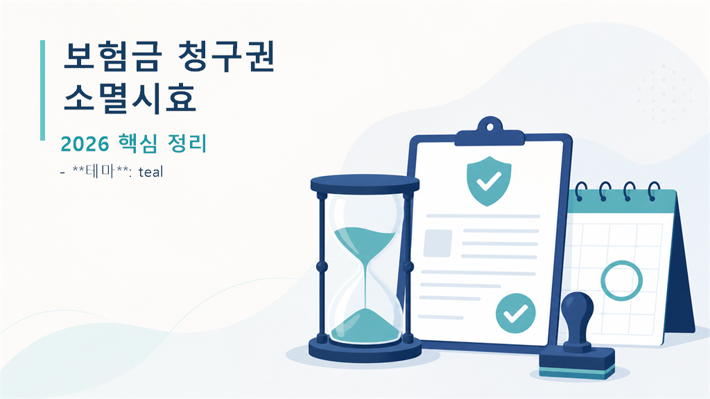 보험금 청구권 소멸시효 대표 이미지